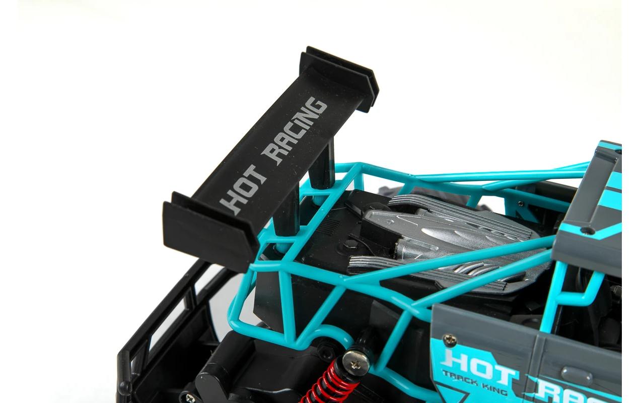 Monster Truck Hot Racing Blau, 1:14Akku-Betriebenes RC Off-Road Auto für Kinder ab 6 Jahren
