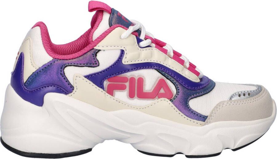 Fila Collene logo 25 sneaker Wit multi
