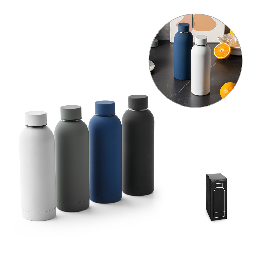 hi!dea 94603 - Bouteille en acier inoxydable 550 mL