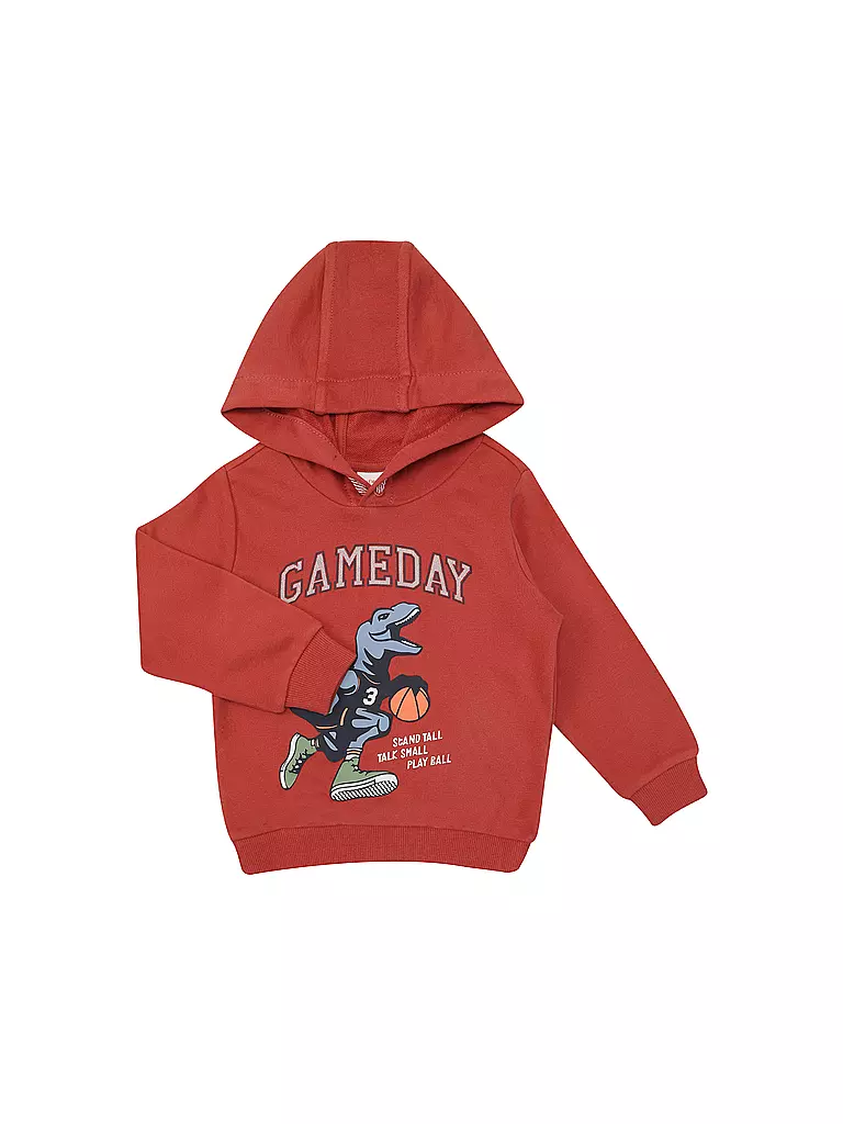 S.OLIVER Jungen Kapuzensweater - Hoodie rot