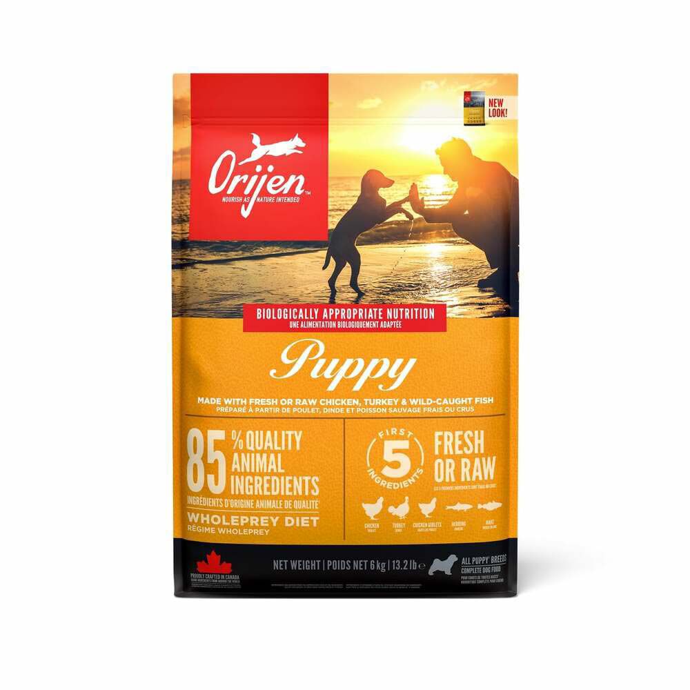 Orijen Puppy Whole Prey - Hondenvoer - 6 Kilogram - kip