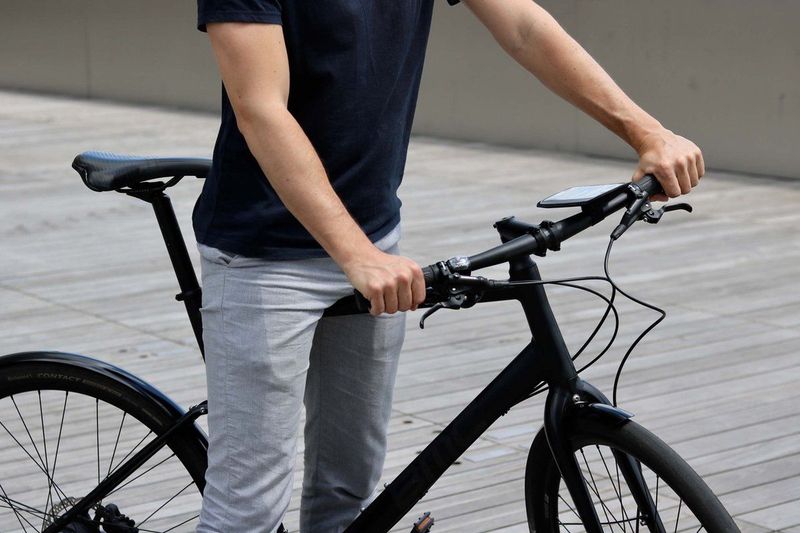 Shapeheart - Magnetische Fietshouder - Waterdichte Tas - Universeel - Zwart