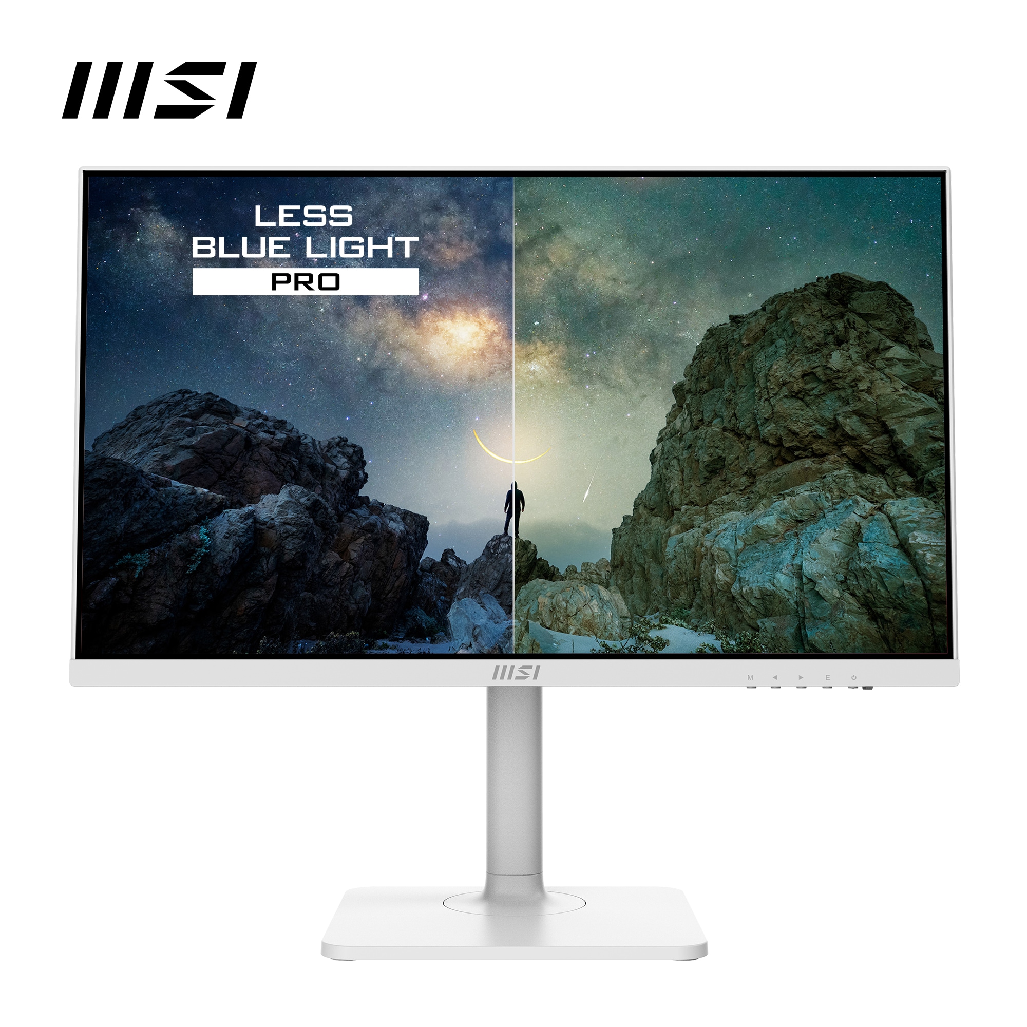 MSI LED-Monitor »Modern MD2412P« 60 cm/24 ″  1920 x 1080 px Full HD 1 Reaktionszeit 100 Hz höhenverstellbar, 3 Jahre Herstellergarantie, USB-C