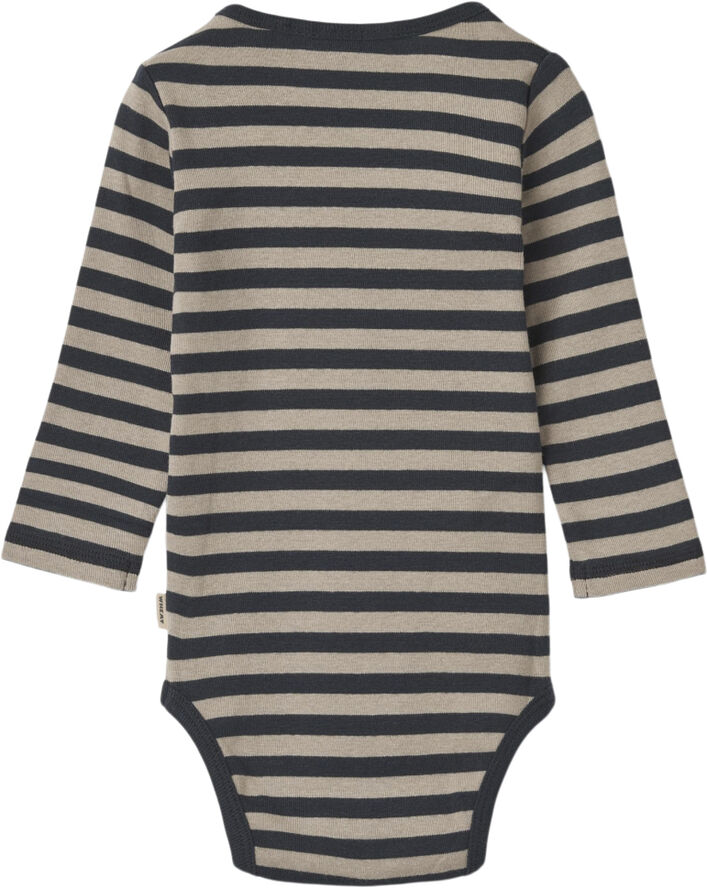 Wheat Basis Body Freddie Navy stripe