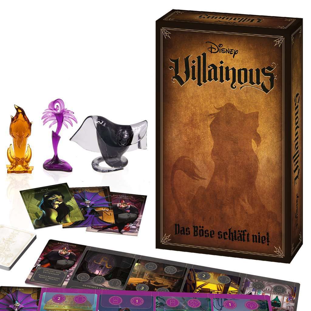 Ravensburger Spiel Disney Villainous: Das Böse schläft nie!