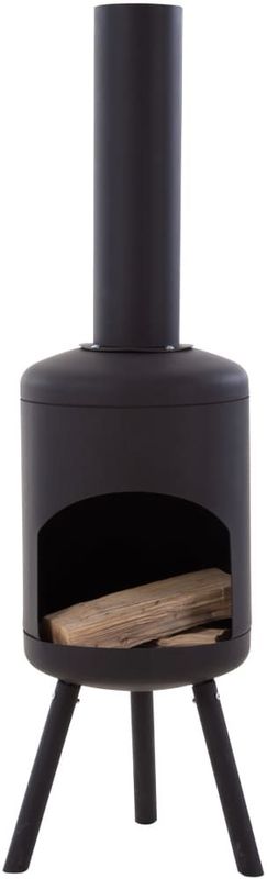 RedFire - Fuego - Tuinhaard - Zwart - Gepoeerdercoat Staal