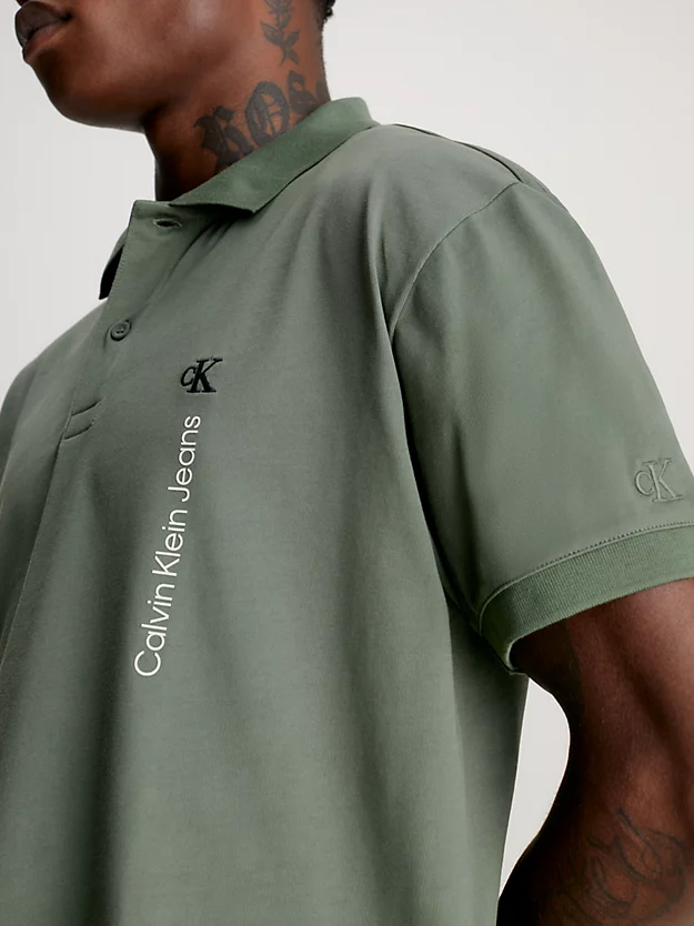 Camisa polo de corte relaxado