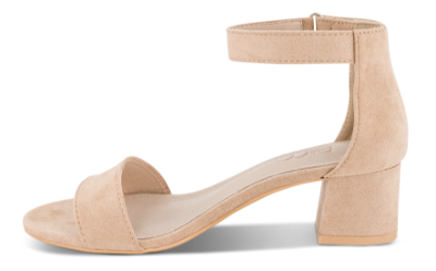 B&CO Damesandal med hæl Beige 4214101080