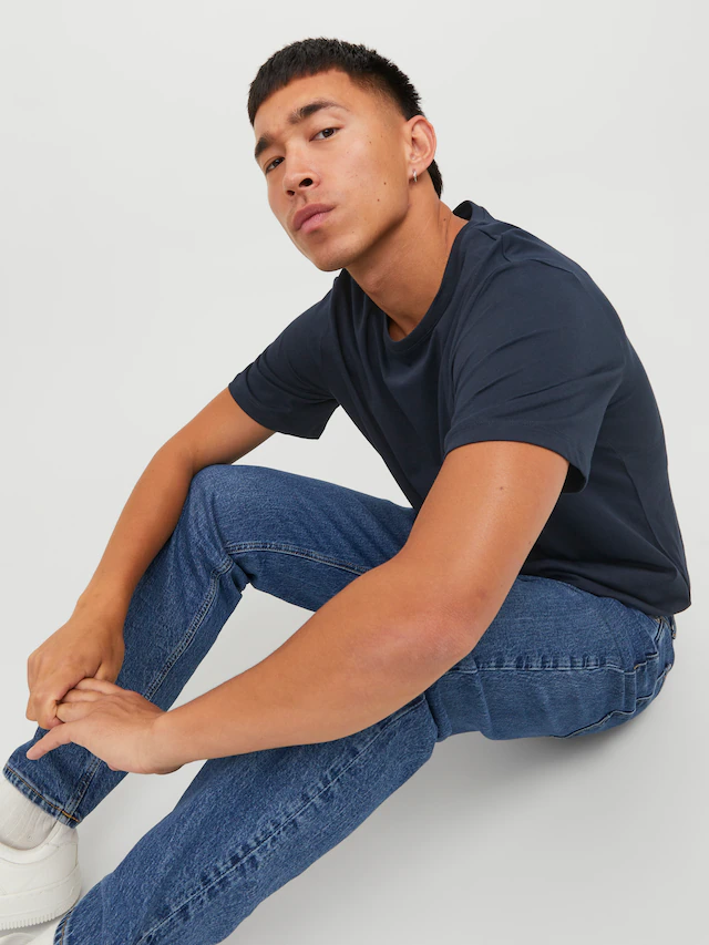 Jack & Jones Rundhalsshirt »JJEORGANIC BASIC TEE SS O-NECK NOOS«