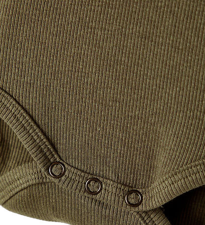 Name It Body l/æ - Noos - Rib - NbmKab - Dusty Olive
