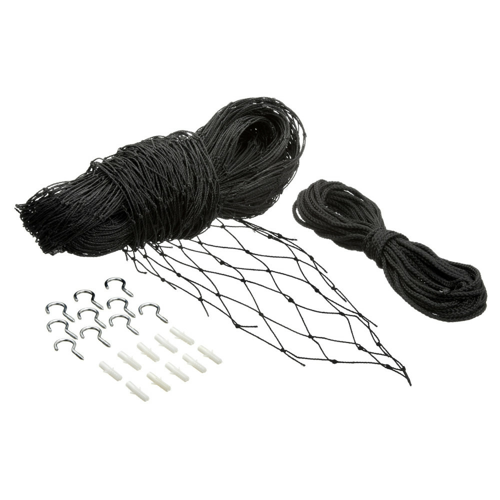 Filet de sécurité sekura noir 4 x 3 mètres pour chat