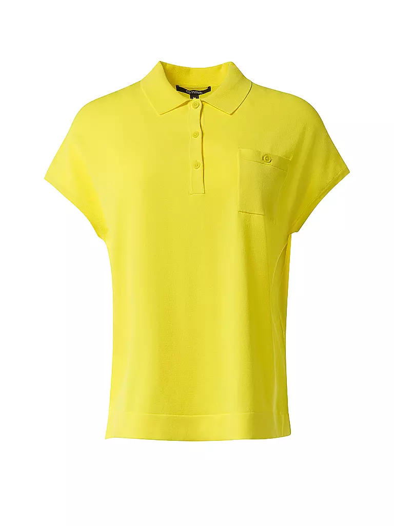 COMMA Poloshirt gelb