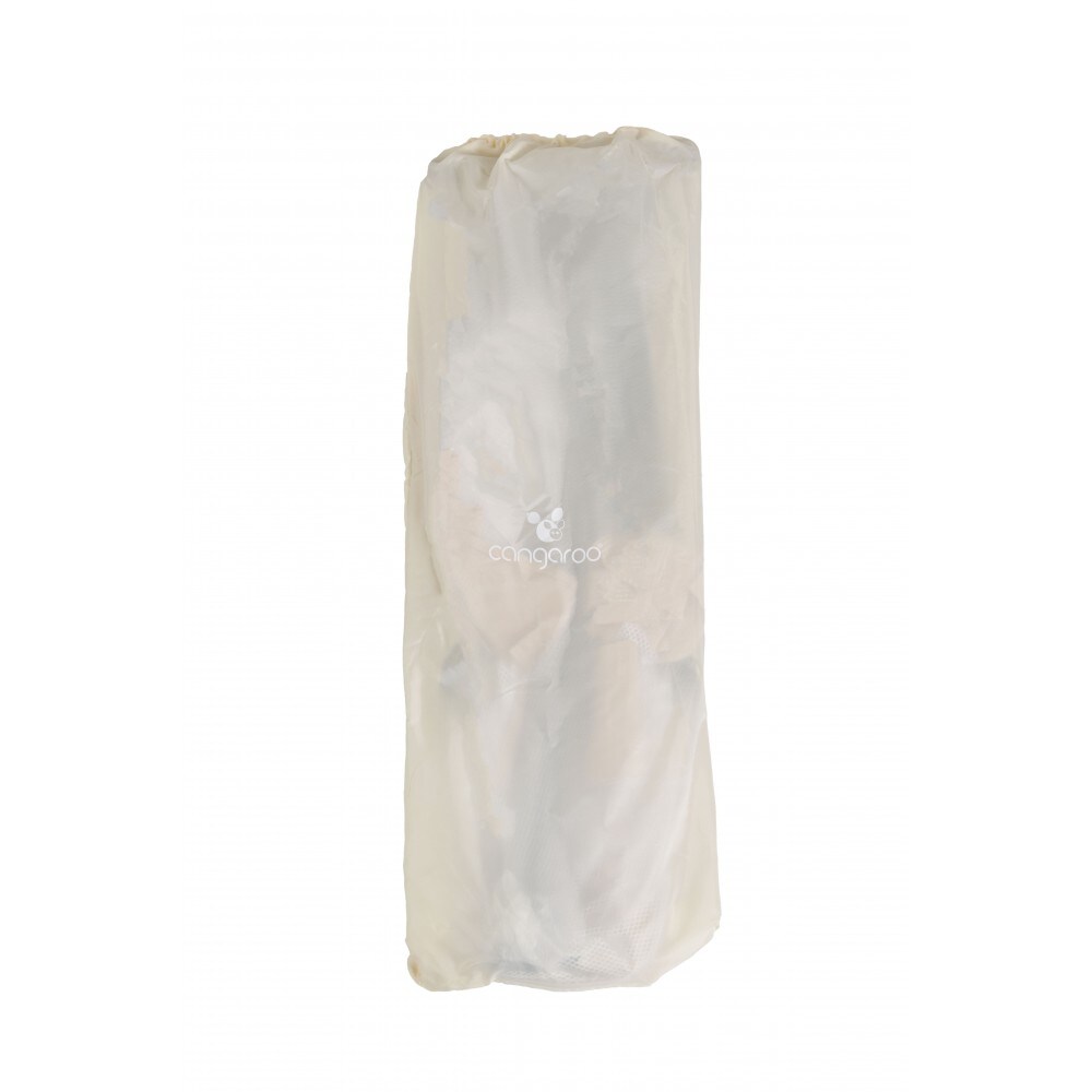 Cangaroo Bettschutzgitter Leinen 130 cm Bettgitter Rausfallschutz Front klappbar beige