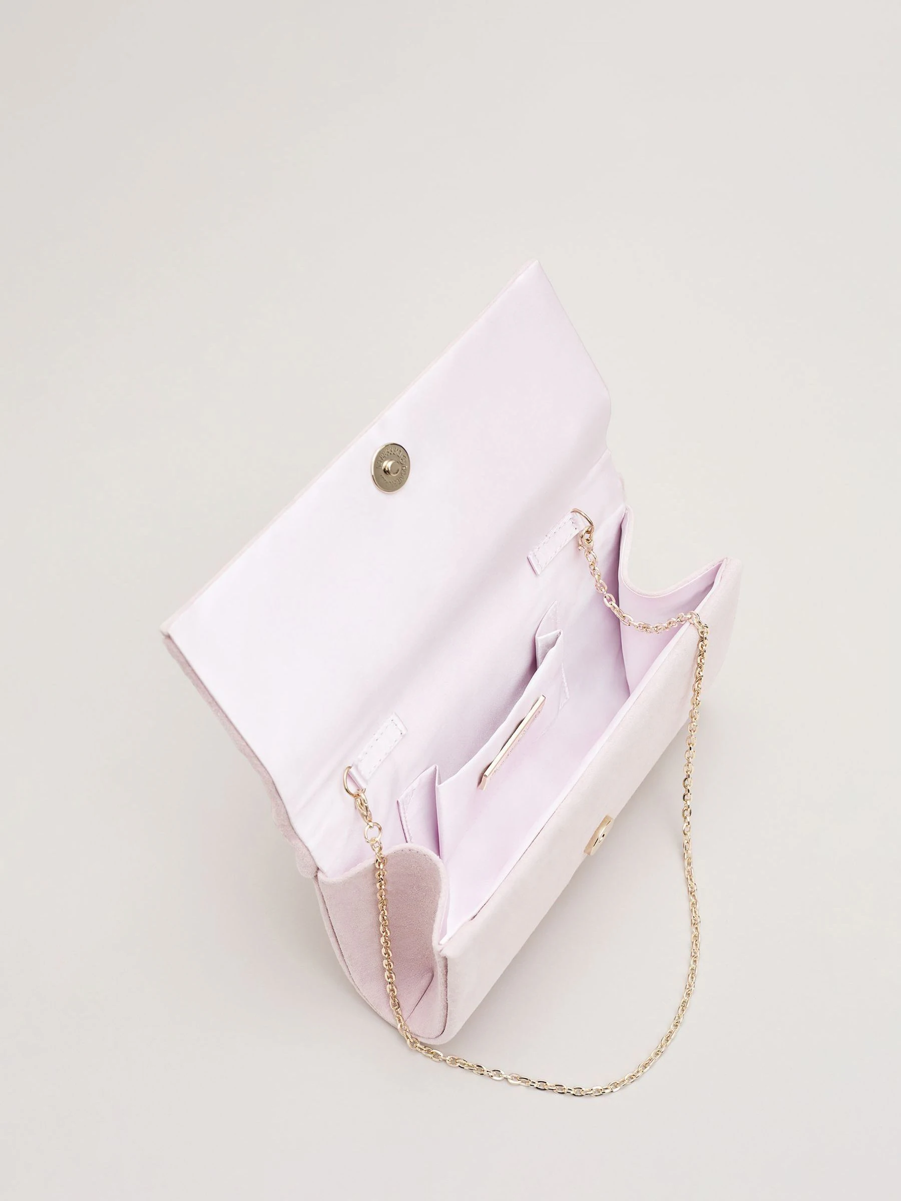 Roze - Phase Eight Knot Front Clutch Bag