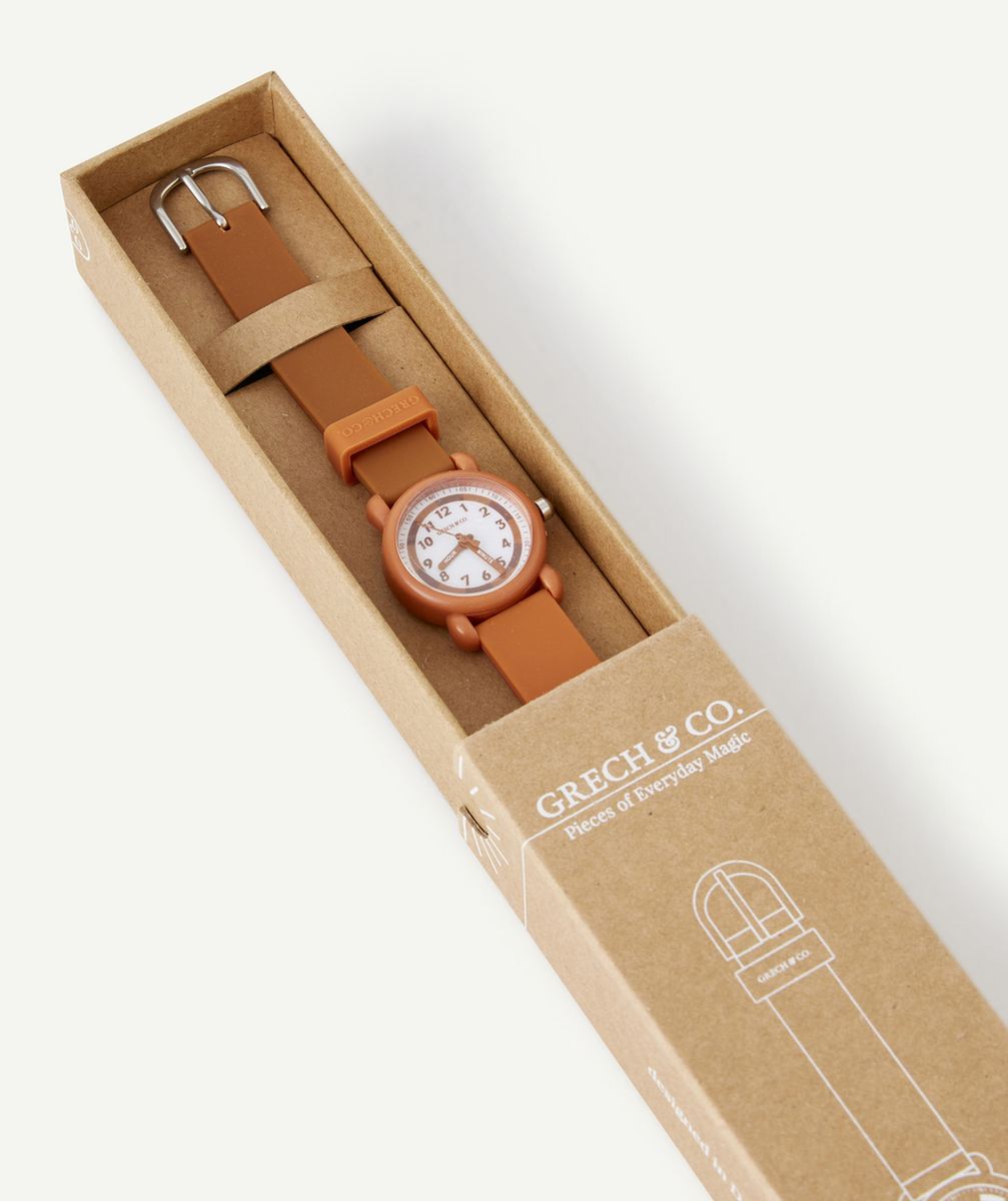 GRECH & CO.MONTRE ORANGE ENFANT
