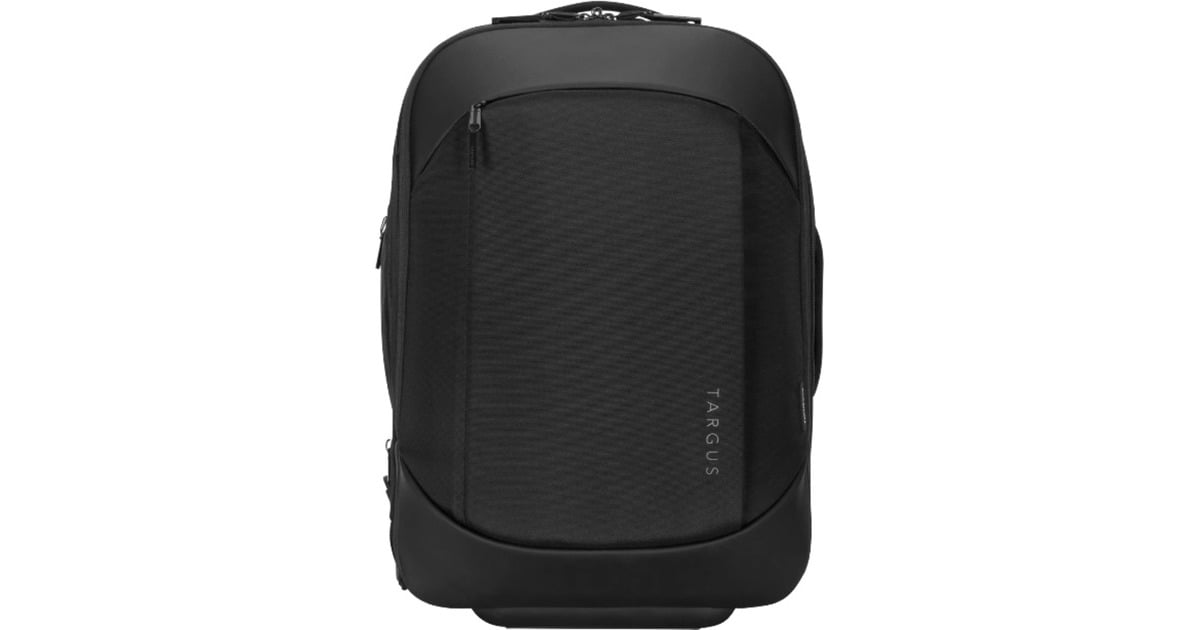 Targus15.6” EcoSmart Mobile Tech Traveler Rolling Backpack trolley  (Zwart)