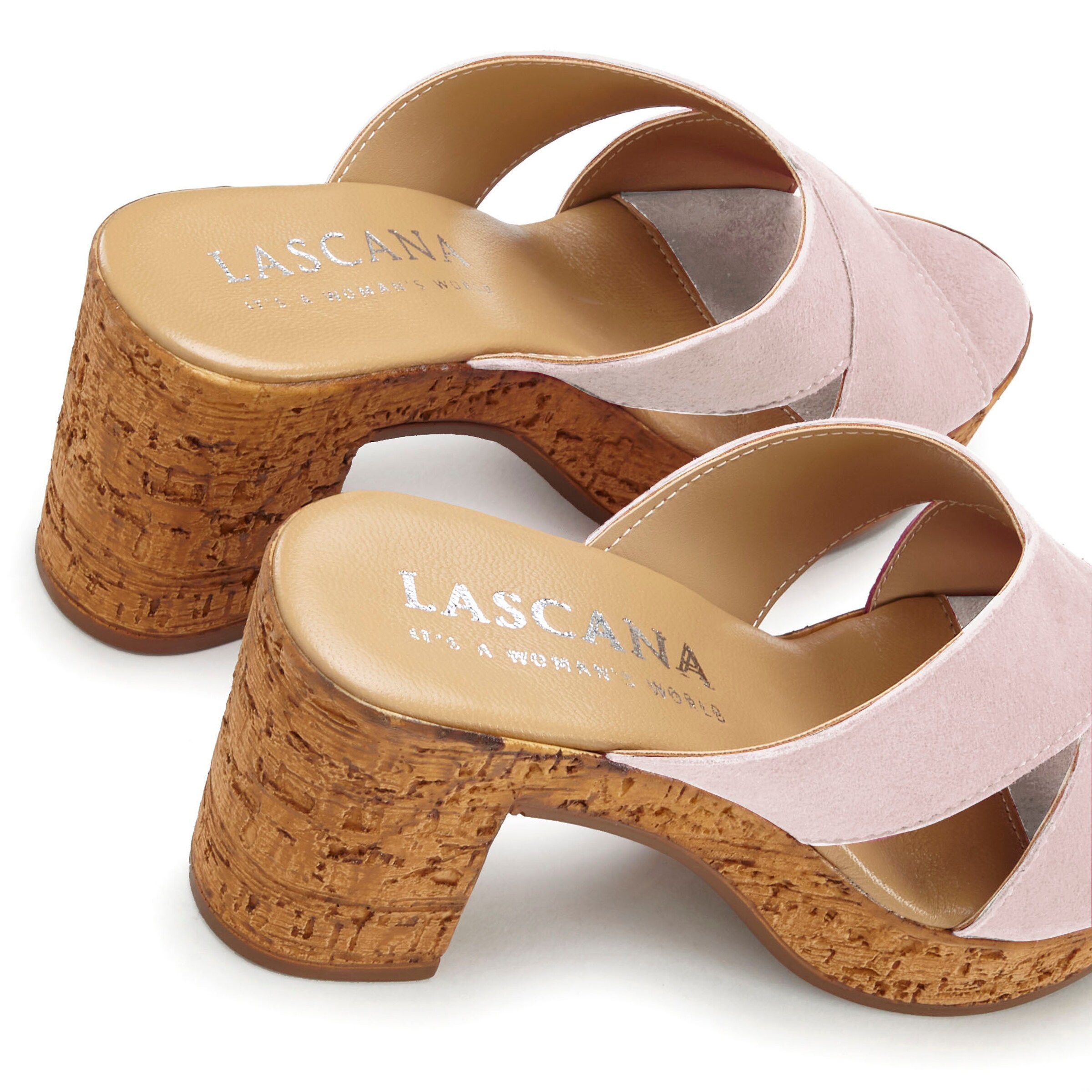 LASCANA Pantolette in rosé