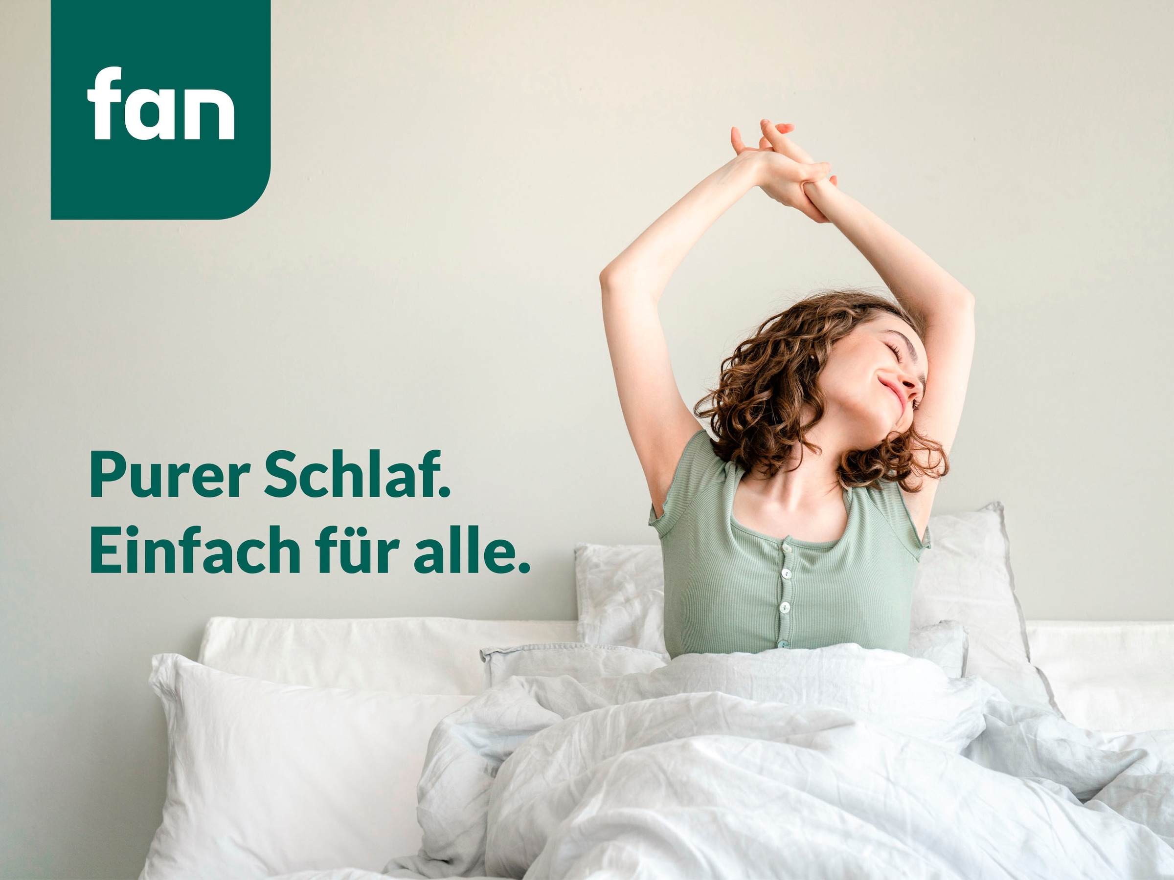 fan Topper »Clinisan Punktoflex, Bezug kochfest 95°« kochfester Bezug - Druckentlastung durch Noppen-Struktur