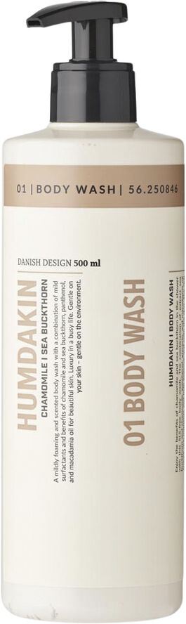 Humdakin 01 Body wash 500 ml - chamomile and sea buckthorn