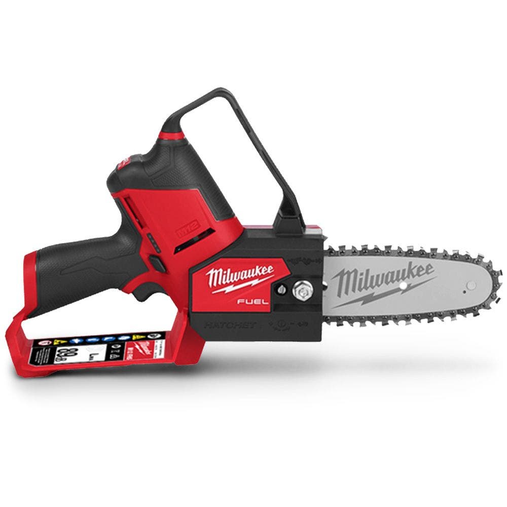 Kit de serra de poda MILWAUKEE FUEL™ HATCHET™ 12V sem escovas, 2 x 6,0Ah, 152mm M12FHS602B