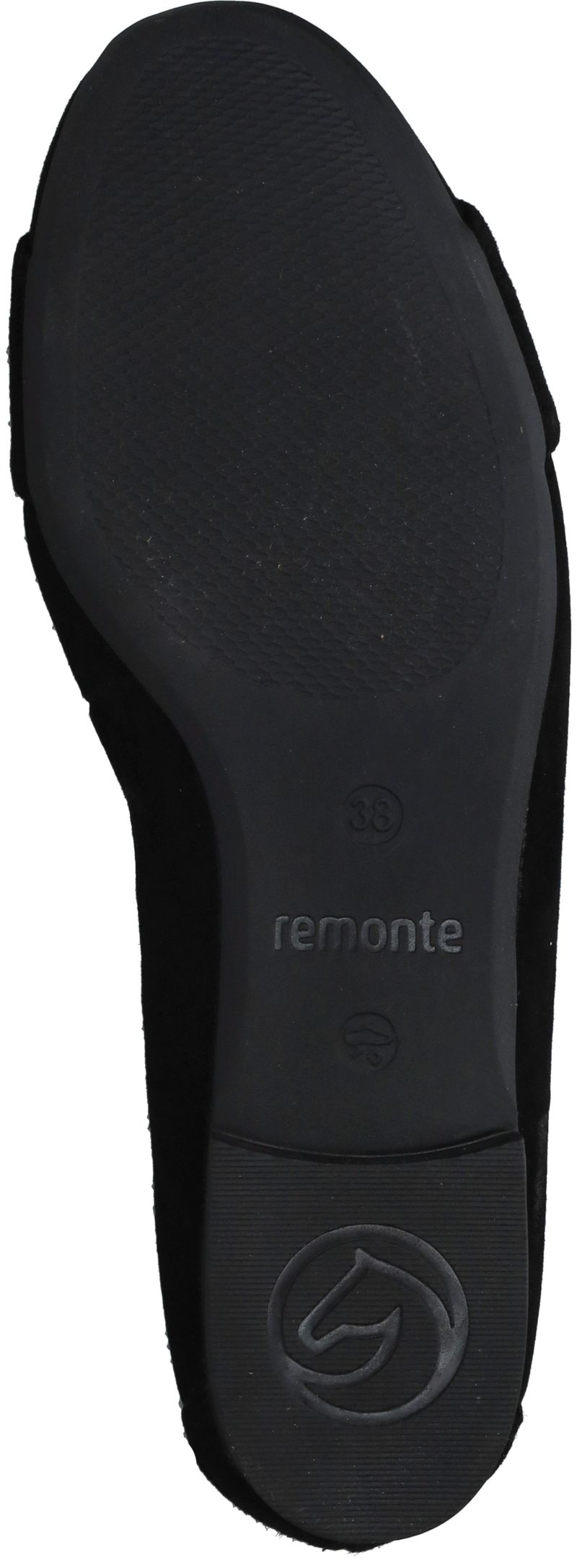 Remonte Ballerina's Zwart Dames