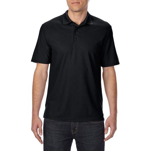 Camisa polo esportiva de manga curta Gildan - Double Pique
