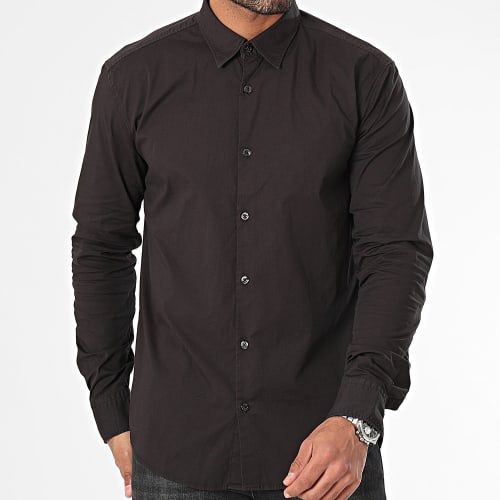 Chemise Manches Longues Ermo 50500216 Noir