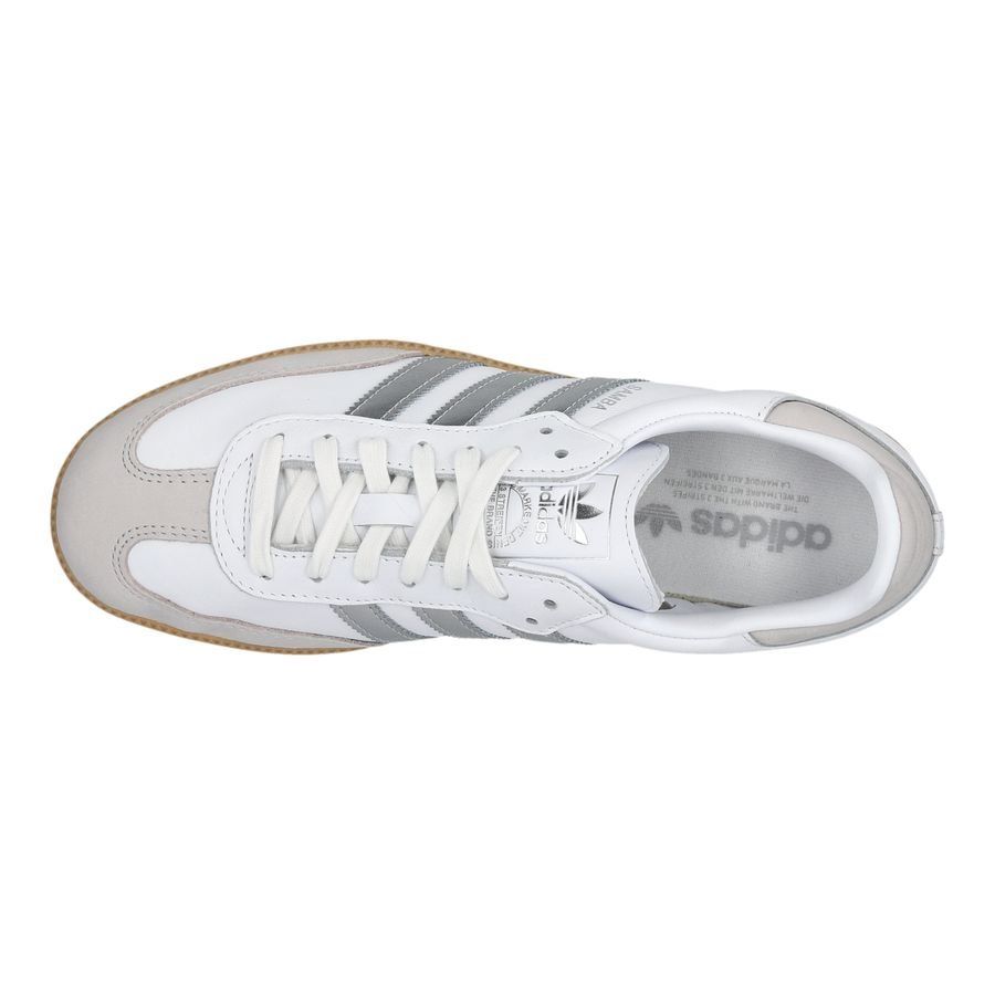 adidas Originals Samba OG - Blanc/Argenté/Gris Femme