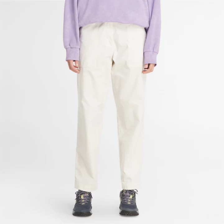 Pantalon utilitaire Fatigue pour femme en blanc