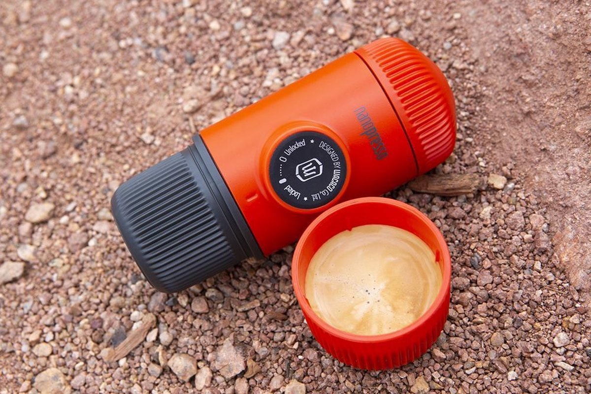 Wacaco Nanopresso draagbare espressomachine met hoes - Red