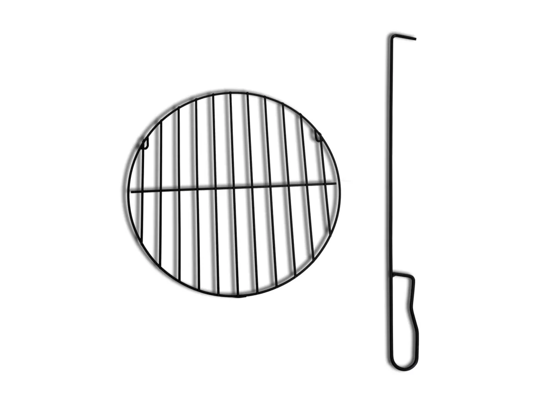 Four de jardin MCW-K90, 120x43cm noir