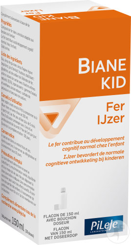 PiLeJe Biane Kid Fer Sirop Enfant Flacon 150ml