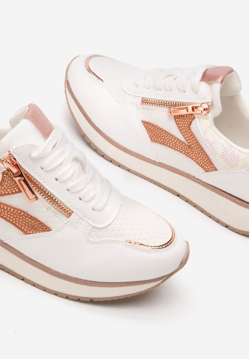 Baskets pour femme blancs Tawanna