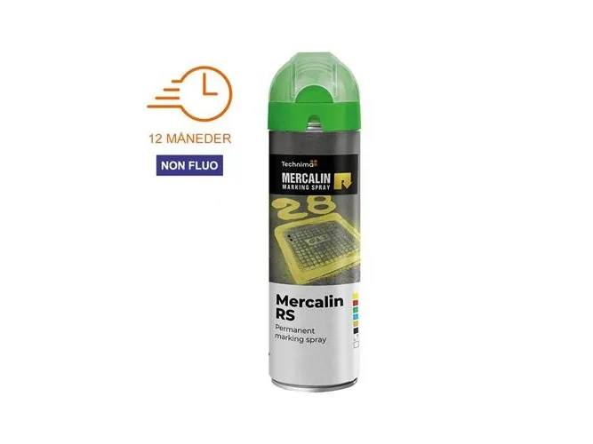 Mercalin RS 500 ml grøn