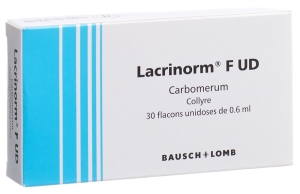 LACRINORM F UD Augentropfen, 30 x 0.6 ml