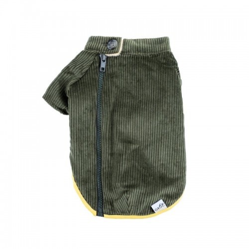 Casaco para cães Groc Groc Chiu Button Earl Grey