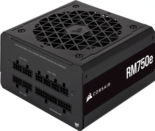 CORSAIR RMe Series RM750e - Strømforsyning (intern) - ATX12V 3.0/ EPS12V - 80 PLUS Gold - AC 100-240 V - 750 Watt - Europa