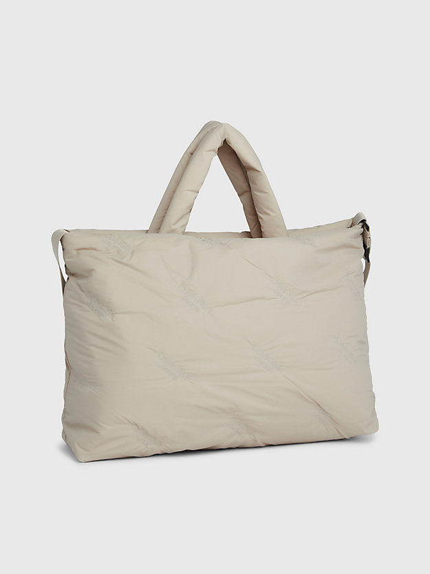 Bolsa de compras grande e acolchoada