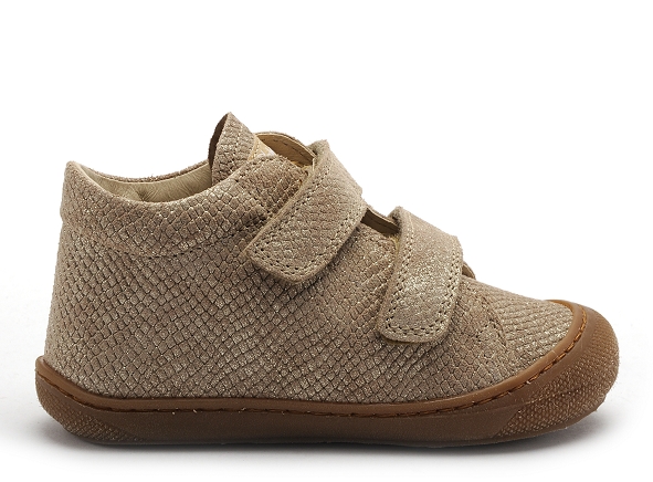Naturino boots bottine bebe cocoon vl lizard met or