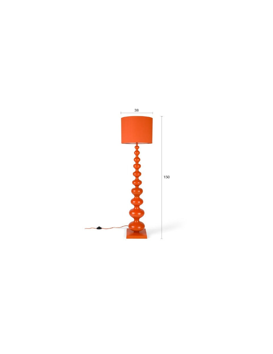 Bold Monkey When Orange is King Vloerlamp - Oranje