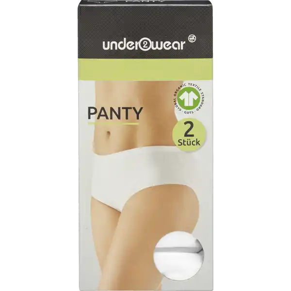 Panty Weiß Gr. L 2 Stück