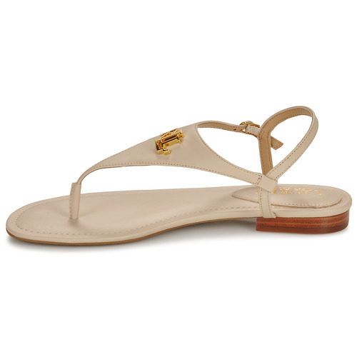 Lauren Ralph Lauren - ELLINGTON-SANDALS-FLAT SANDAL Beige