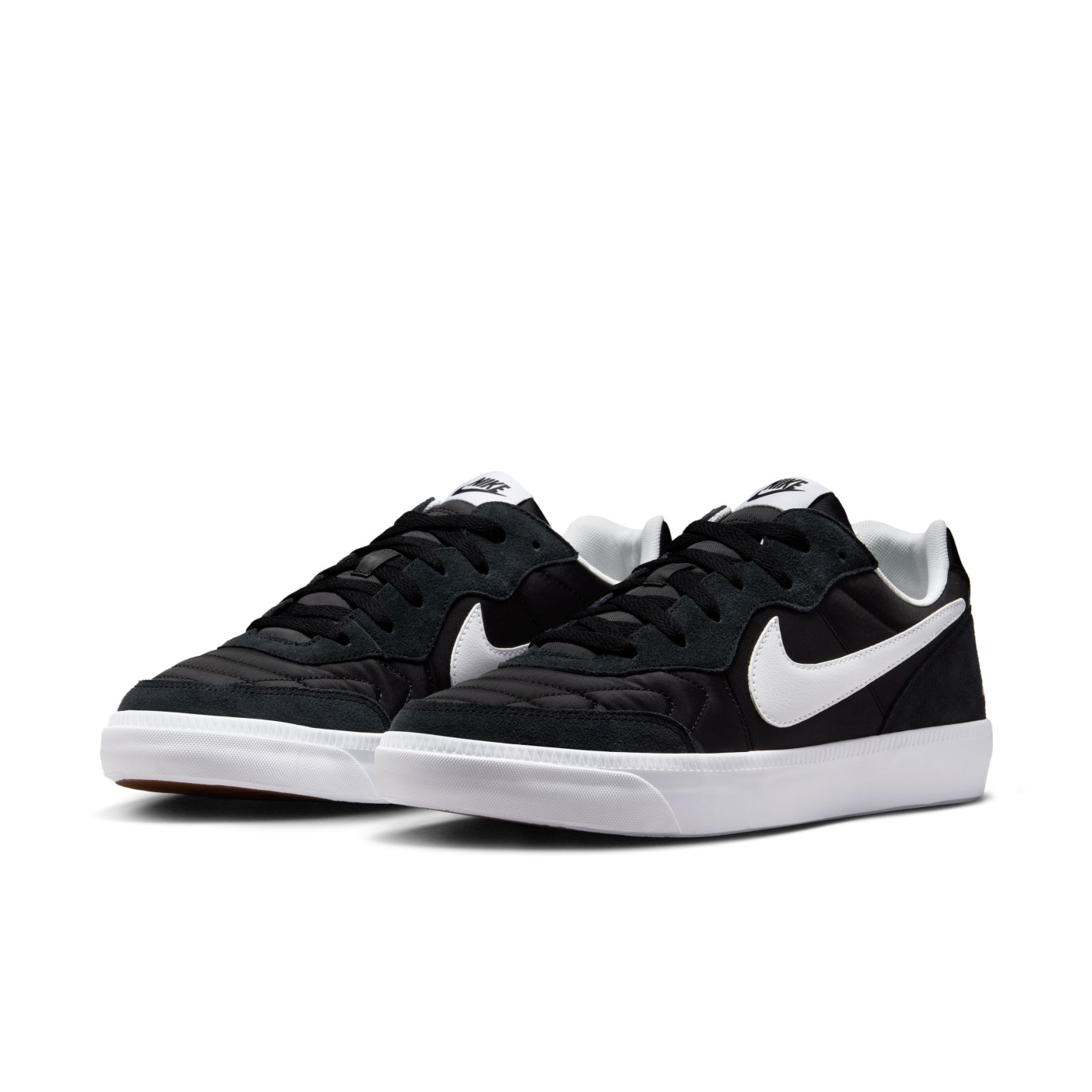 Nike Sportswear Tiempo Trainer Sneakers Zwart Wit Bruin