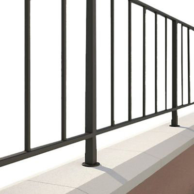 Dessus de muret platine blanc 30 x 50 cm