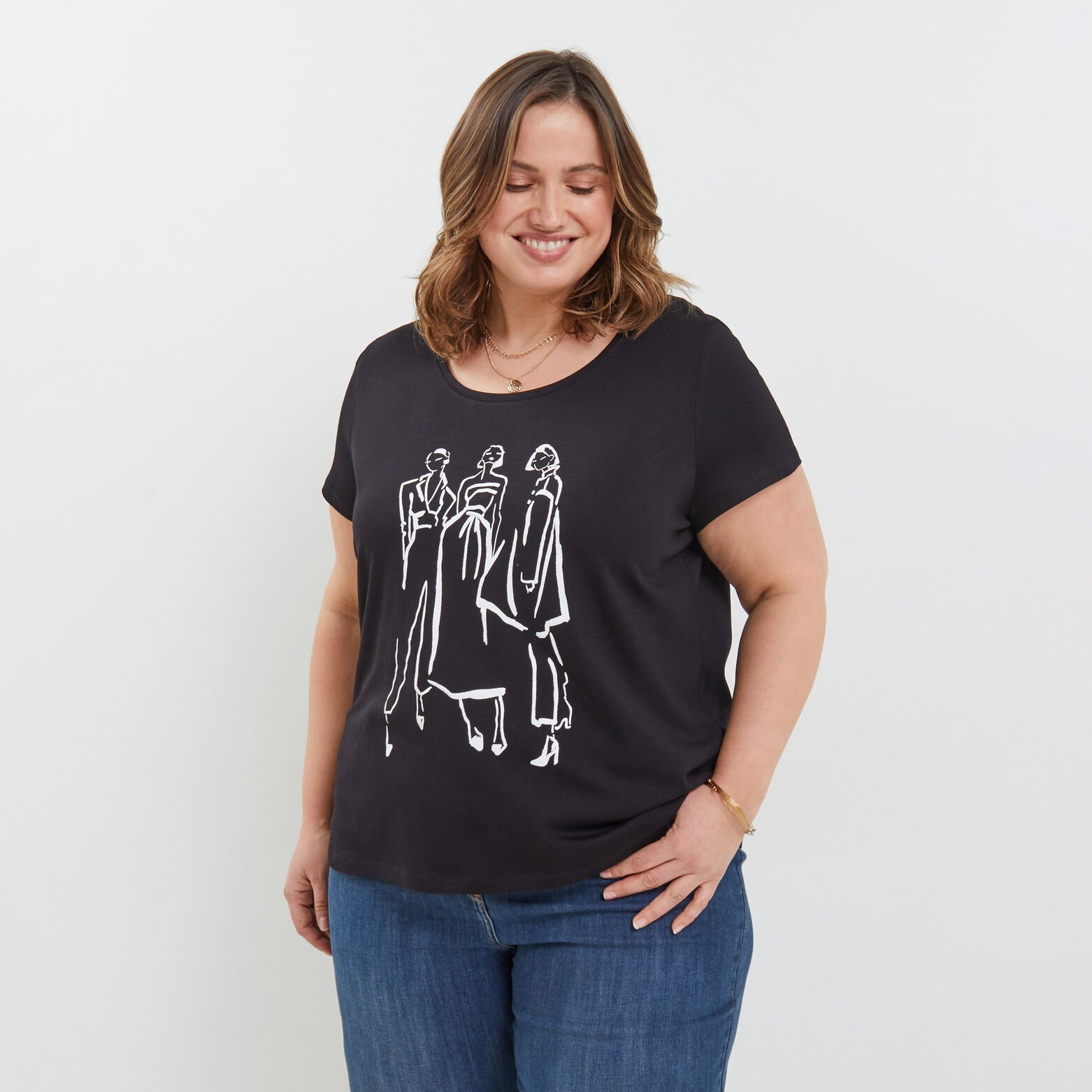 Tshirt manches courtes femme