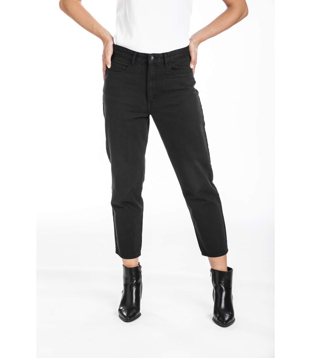 Jeans coupe vintage slouchy LESSY NOIR