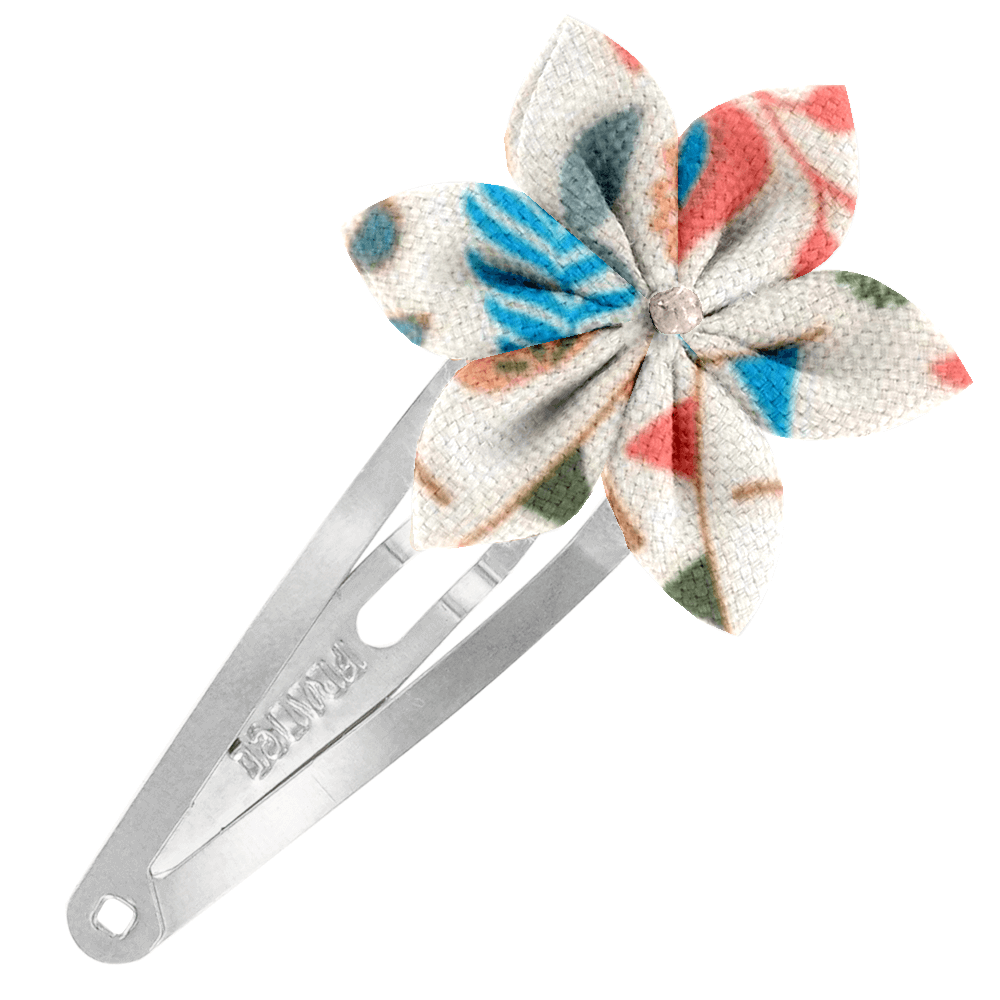 Barrette Clic-Clac Fleur Étoile Douceur Des Bois