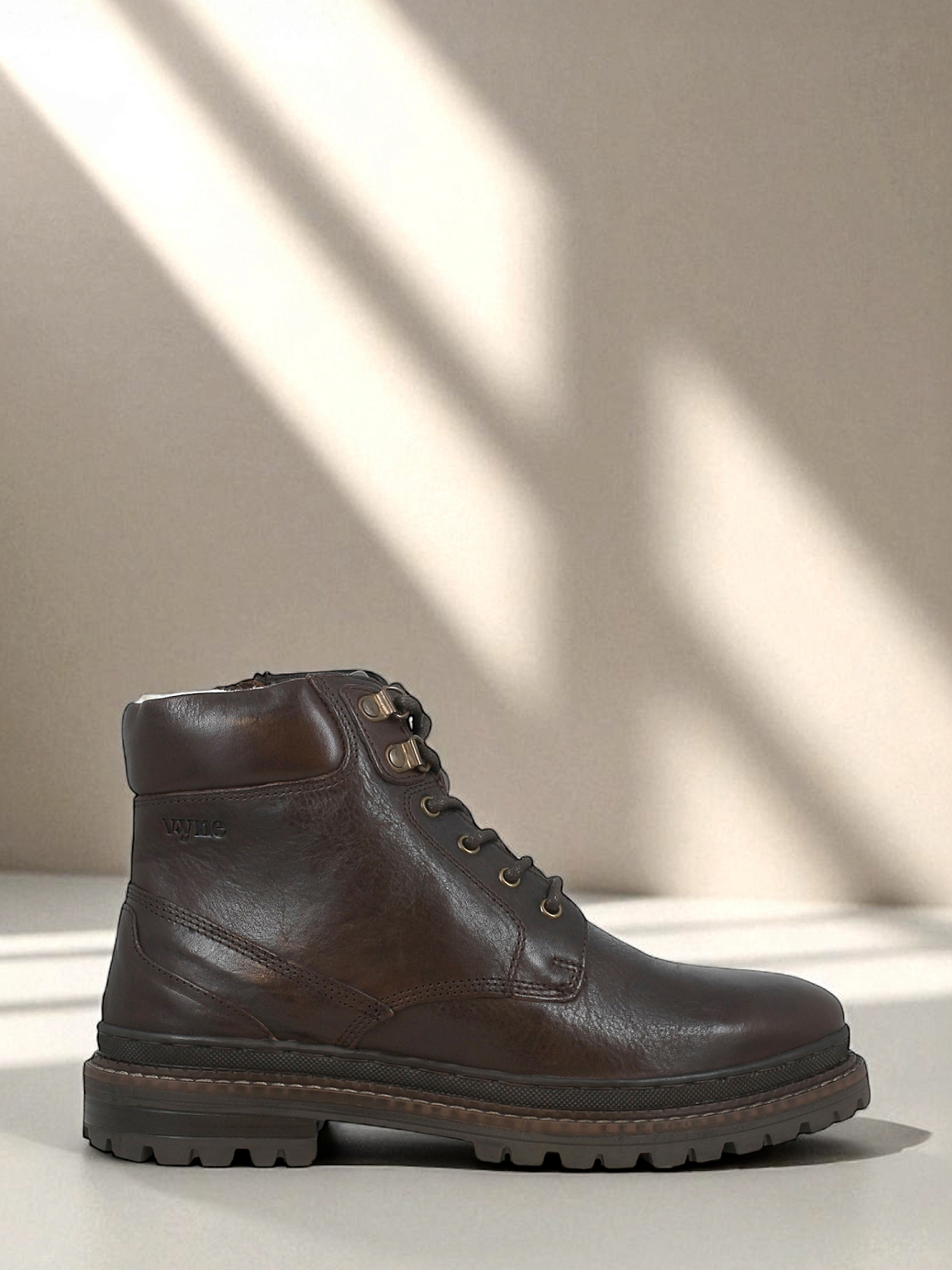 VYNE Porto Leather Boots Brown