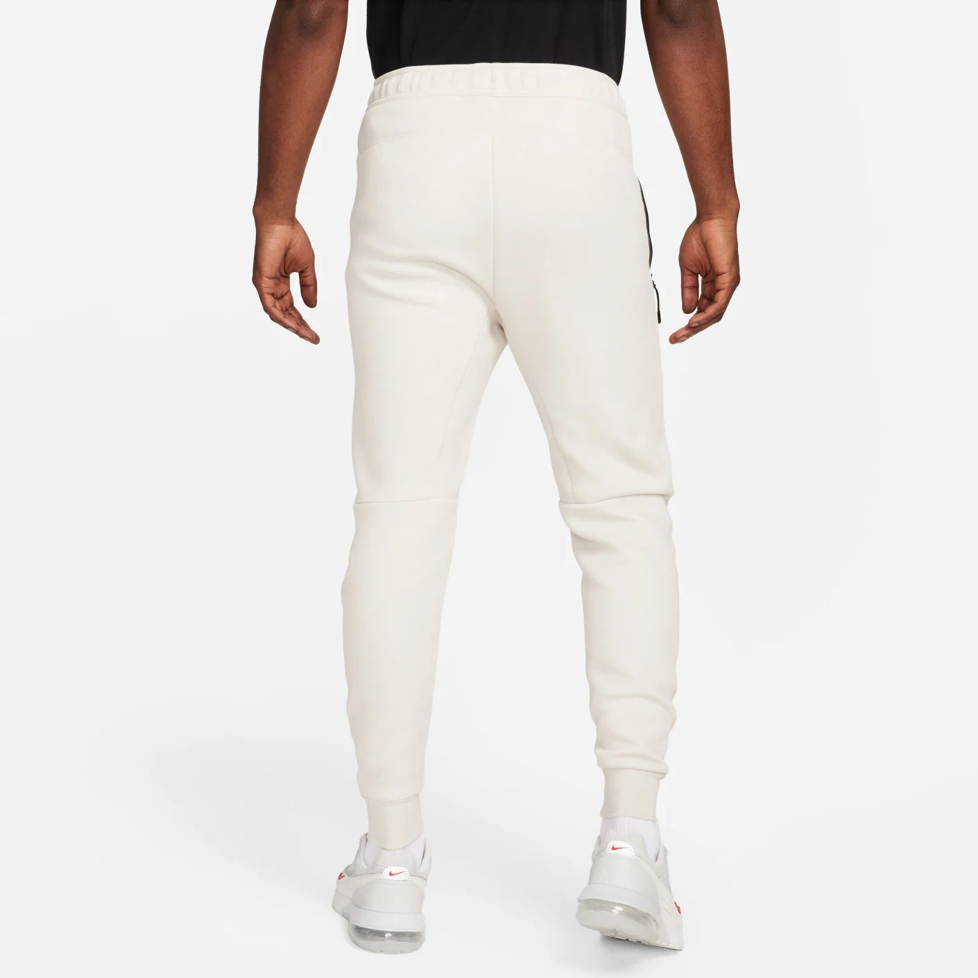 Nike Tech Fleece Sportswear Joggingbroek Wit Zwart Goud