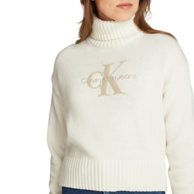 Pull femme Chenille Monologo CALVIN KLEIN